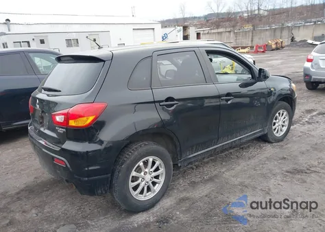 2011 Mitsubishi Outlander Sport Es from USA, damaged, VIN JA4AP3AU2BZ000299